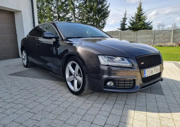 Audi A5 cena 44900 przebieg: 190000, rok produkcji 2011 z Strzegom małe 37